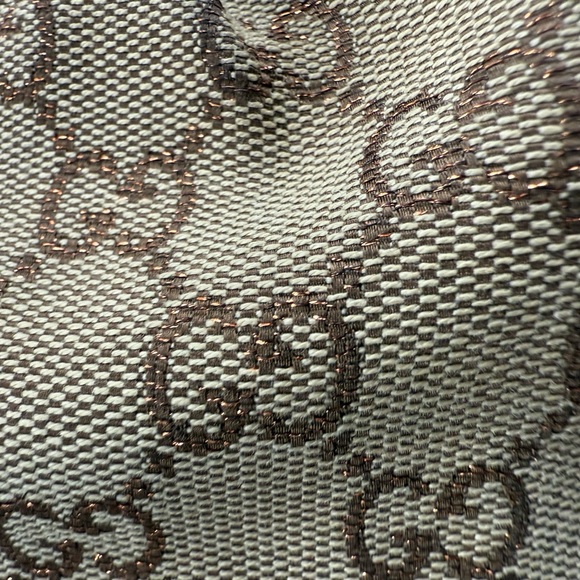 Gucci Brown Mini Monogram Shoulder Bag - Picture 5 of 5